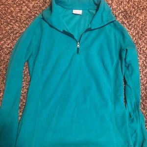 Columbia fleece half zip